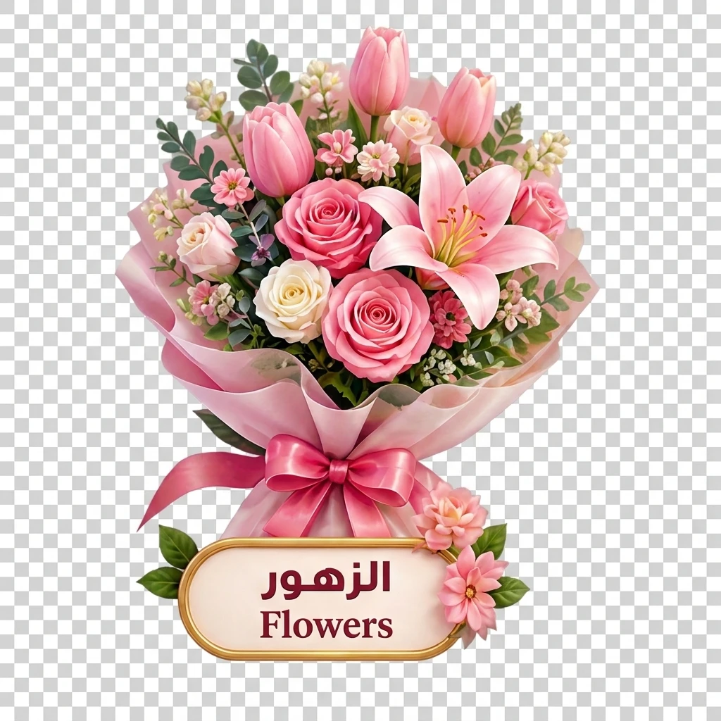 الزهور